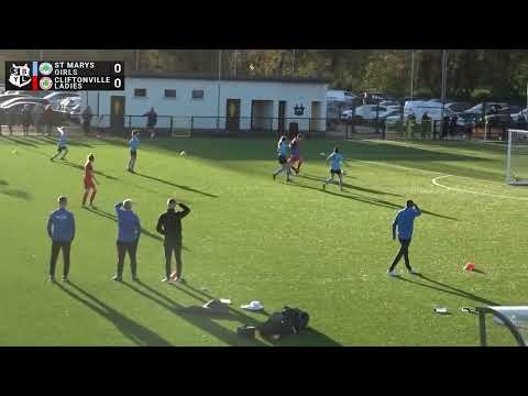Cliftonville v St Marys - Under 15 9 Aside Girls Cup Final - November 2021
