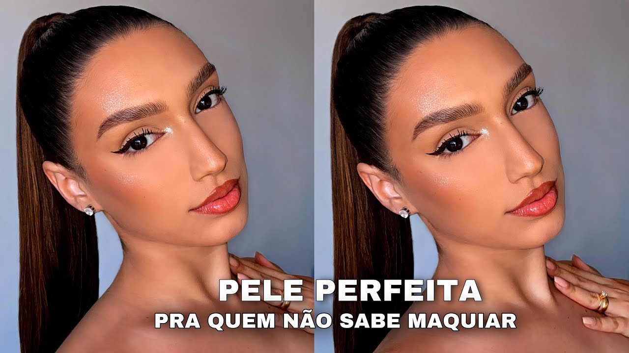 COMO FAZER UMA PELE PERFEITA PARA INICIANTES *DICAS PARA QUEM NÃO SABE MAQUIAR* APRENDA DE UMA VEZ!!