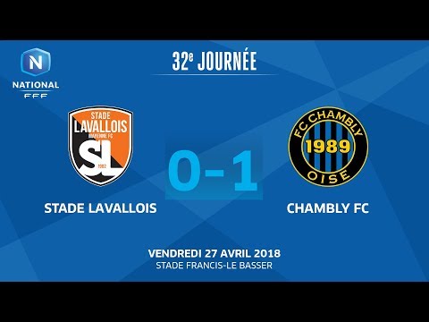J32 : Stade Lavallois - FC Chambly (0-1), le replay I National FFF 2018