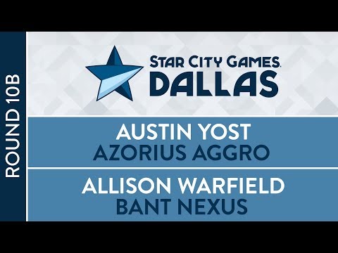 SCGDFW: Round 10b - Timeshift - Austin Yoast vs Allison Warfield [Standard]