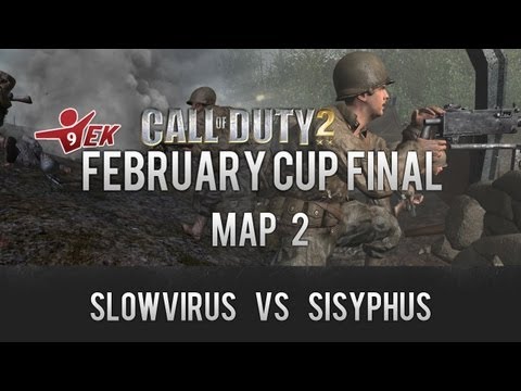 [COD2] Slowvirus vs Sisyphus Map 2 - TEK9 CoD2 February Cup Final