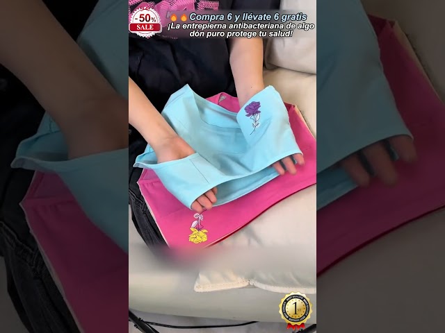 Vídeo relacionado con Ropa Interior Mujer 2026 Sin Costuras Calzoncillos De Mujer De Seda De Hielo De Satén De Talle Alto Y Talla Grande Calzoncillos Abdominal Pantys Abdomen Camino Ropa Interior De Algodón, azul, XL