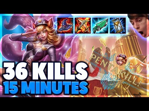 GAME WINNING PENTAKILL | URF AHRI FULL GAMEPLAY - BunnyFuFuu