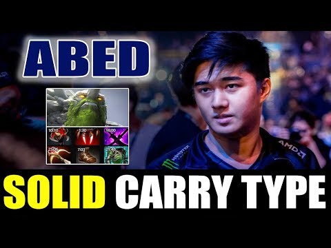 ABED TINY SOLID CARRY WITH JABZ & ICEBERG VS. MAGICAL && CR1T - DOTA 2 DOTA 2