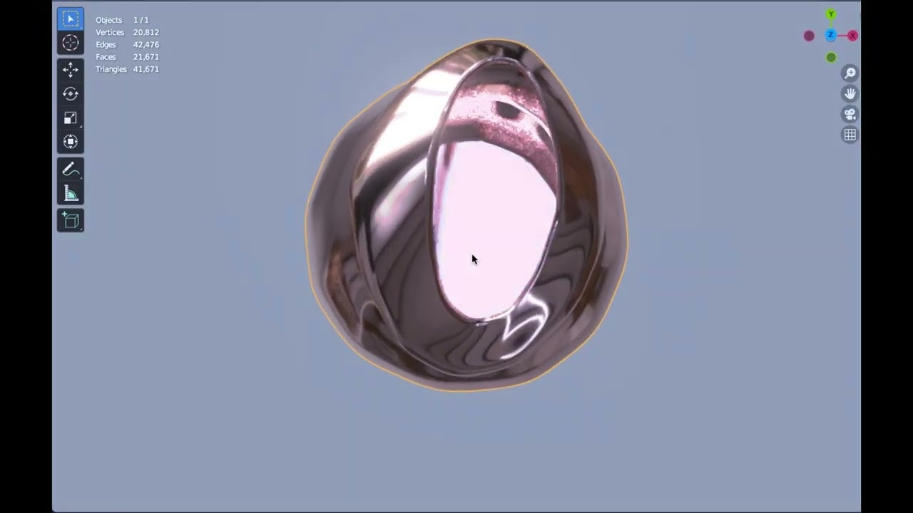 Vas tembaga Model 3D