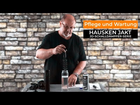 hausken-schalldaempfer: Reinigung und Wartung von Schalldämpfern − so hält nicht nur Ihr HAUSKEN Silencer länger: 4 Praxistipps, die Sie kennen sollten. Mit Video.