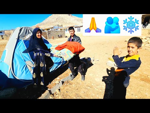 How a Neighbor Turns a Cold Tent into a Warm Tent❄