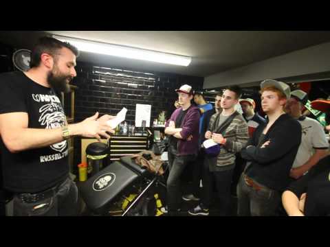 'Letter from god to man' - Scroobius Pip @ The Happy Sailor Tattoo