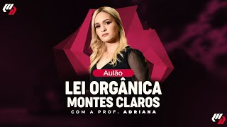 MONTES CLAROS/MG: AULÃO LEI ORGÂNICA