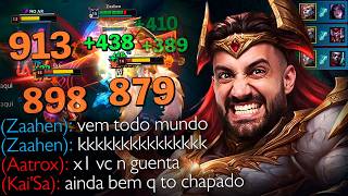 ZAAHEN FAZENDO 2V8 É O BONECÃO DO MOMENTO KKKKKKKK