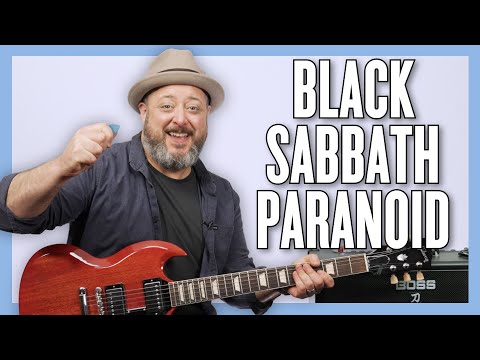 Black Sabbath Paranoid Guitar Lesson + Tutorial