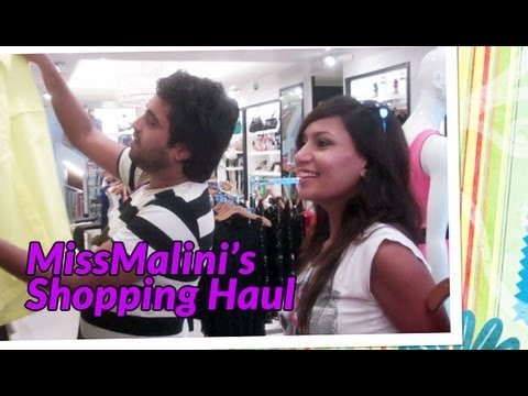 MissMalini's bebe Shopping Haul! | MissMalini