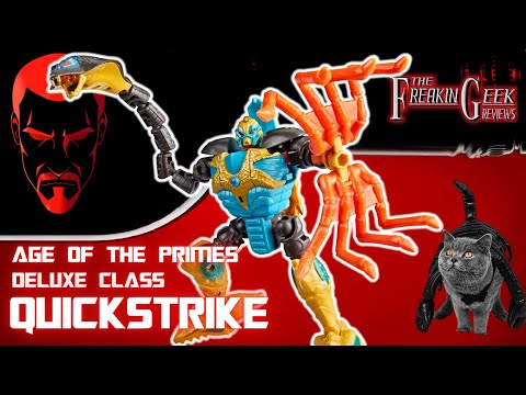 NO WHAMMIES! | Age of the Primes Deluxe QUICKSTRIKE: EmGo's Transformers Reviews