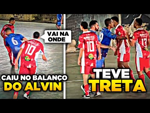 ALVIN FEZ OS ADVERSÁRIOS IR NO BALANÇO E DEU TRETA 😳🔥