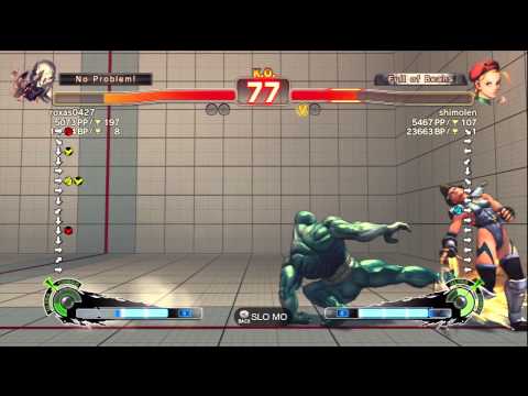 roxas0427 [Seth] Vs shimolen [Cammy] SSF4 Arcade Edition 2012 720 HD