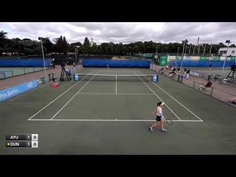 Ayukawa Mana v Dunne Katy - W25 Nottingham (incomplete)