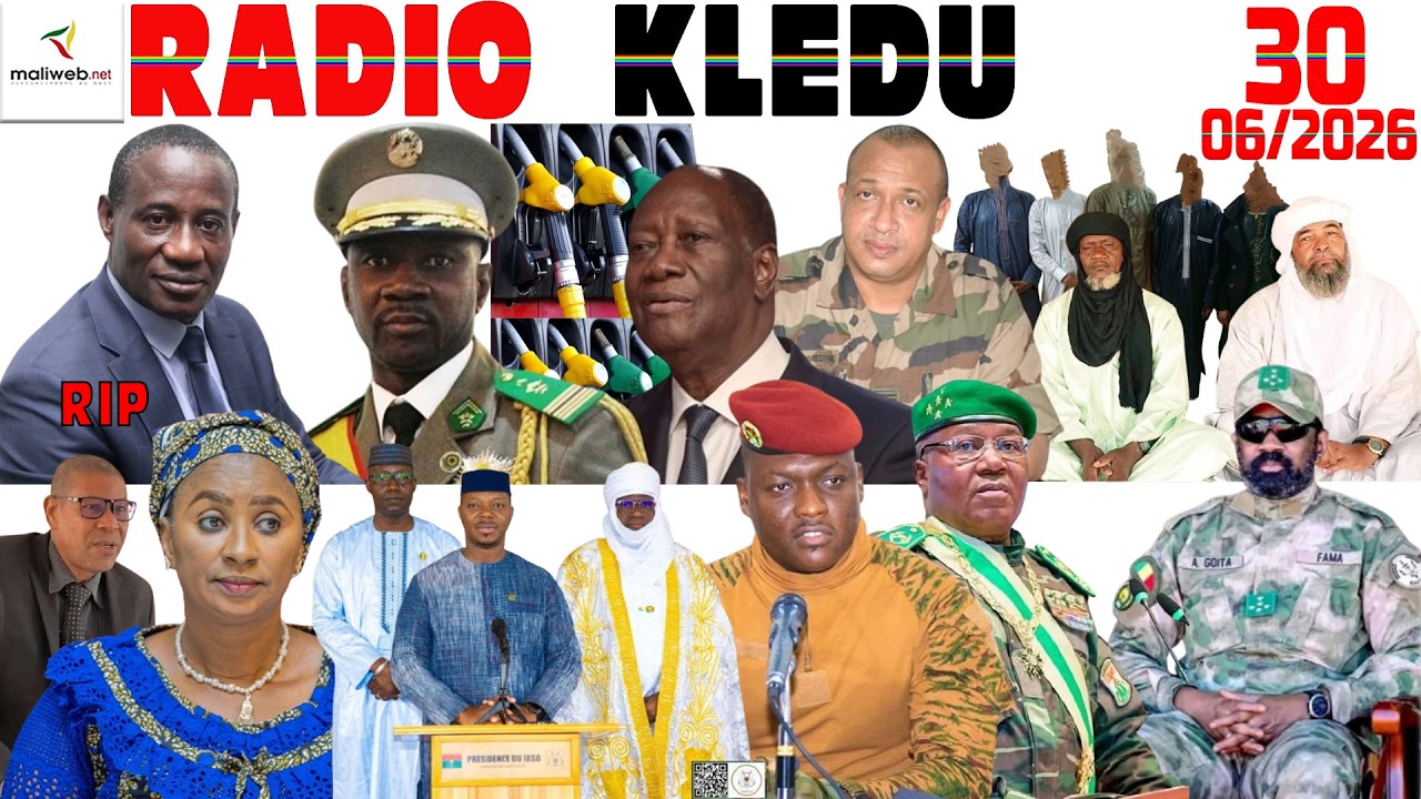 La Revue de Presse de la RADIO KLEDU du 30 Juin 2026