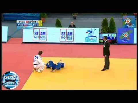 European Judo Championship Budapest 2013 Bronze -81kg PIETRI Loic (FRA) - VOROBEV Ivan (RUS)