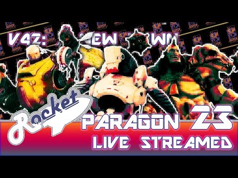 Paragon: V42 Narbash, GRIM.exe and Crunch Live Gameplay #23