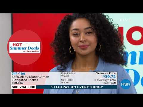 SoftCell by Diane Gilman Elongated Jacket