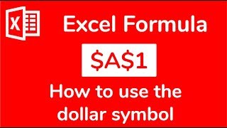 Excel formulas: How to use the dollar symbol (Fixed and relative references) - Doctor Excel #060