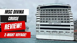 MSC Divina Cruise Review 2025 | What's It Like to Sail on MSC?