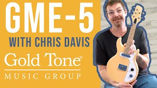 Video thumbnail for Chris Davis with the GME-5: Solid Body Mandolin by Gold Tone