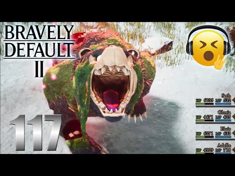 The bear of the underworld! | Bravely Default II (Hard) Only story and bosses Part 117