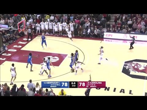 2020 NCAAM USC vs Kentucky - Jermaine Cousinard Game Winning Shot with Radio Commentary