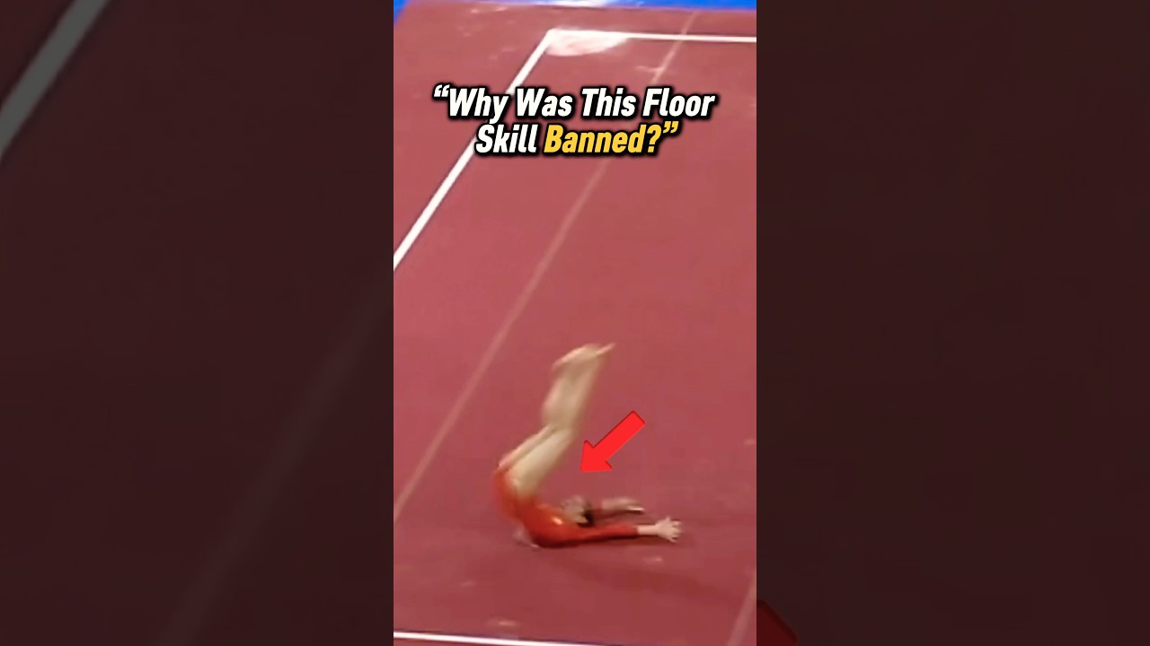 Banning this skill was the right move😢 #gymnastics #sad  #gymnast #skills #olympics