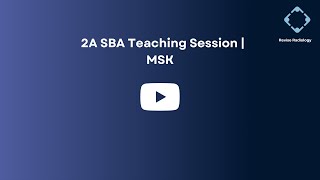Revise Radiology |  2A SBA Teaching Session | MSK