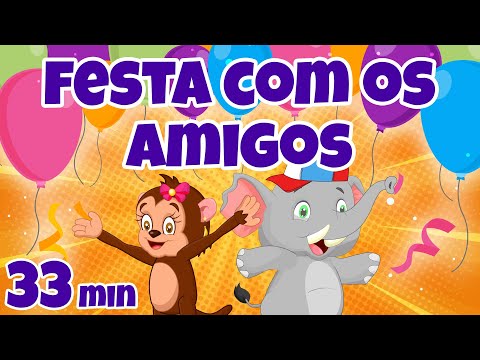 Festa com os Amigos - Giramille 33 min | Desenho Animado Musical