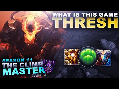 I'M A GOD AT THRESH! VIEGO ATTACKED MY STREAM?!? - Climb to Master S11 | League of Legends
