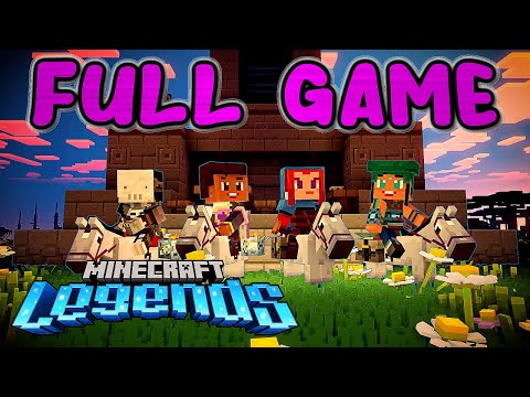 Minecraft Legends - FULL GAME Movie Walkthrough (No Commentary)