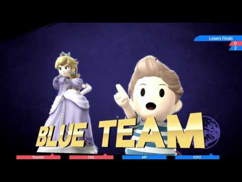 ABU 16: Rooster + DGL vs. EZPZ + MP  - SSB4 Doubles Losers Finals