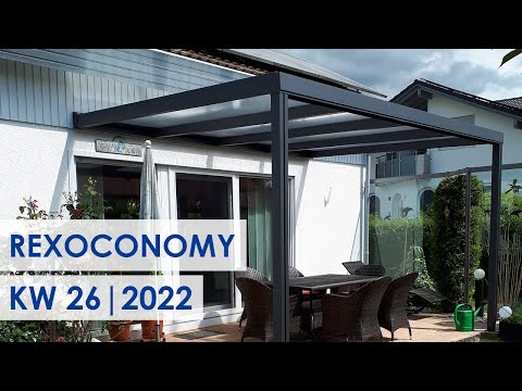 Günstiges Alu-Terrassendach zum selbst bauen (Kundenbilder KW 26/2022)