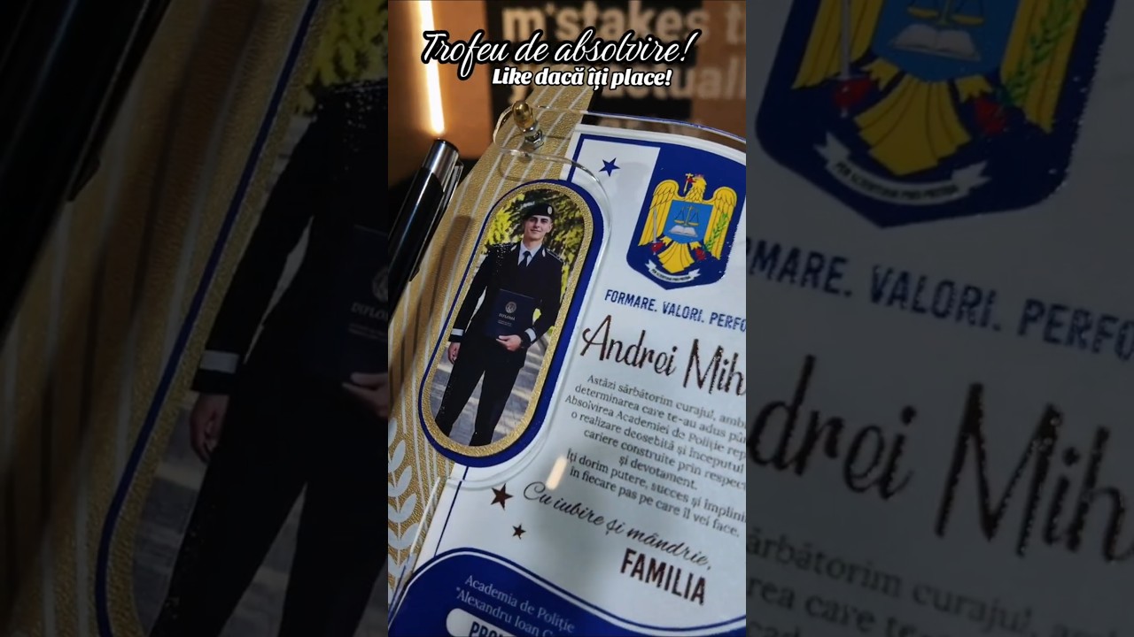 Thumbnail video Trofeu absolvire Academia de Politie