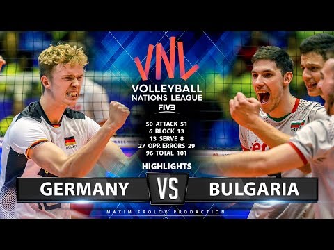 Germany vs Bulgaria | Highlights Men's VNL 2019