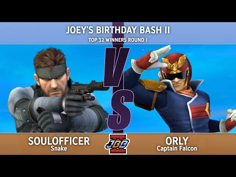 Joey's Birthday Bash Top 32 Winners Round 1 ORLY vs SoulOfficer