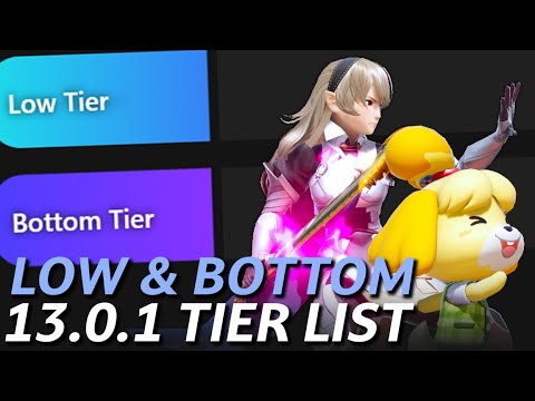 Smash Ultimate's NEW WORST CHARACTERS (SSBU 13.0.1 Tier List)