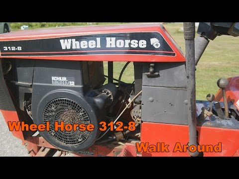 Wheel Horse 312-8 Walk Around