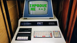 Permanent Killer Poke Mod and CRT Spot fix on the Commodore PET 2001