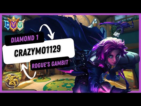 Intense Game crazymo1129 ( Diamond 1 ) ROGUE'S GAMBIT Paladins Ranked Competitive