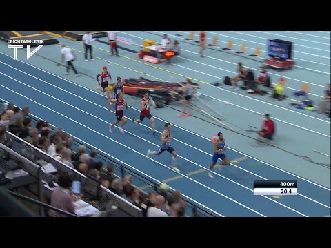 Hallen-DM 2022 | Patrick Schneider krönt Titel mit Ticket nach Belgrad