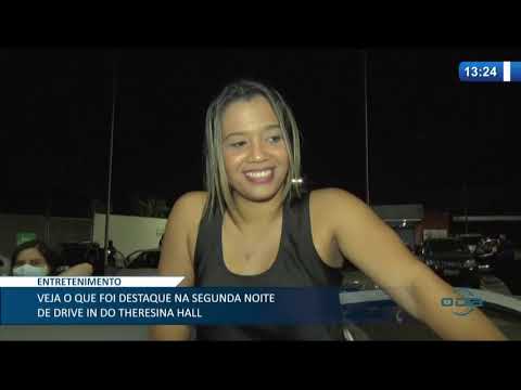 Veja os destaques da segunda noite do evento Drive In Theresina Hall 16 10 2020