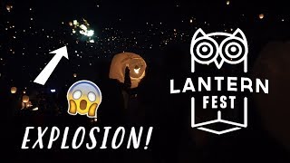 LANTERN FEST TIME LAPSE + EXPLOSION! | Vicktoria Boudta