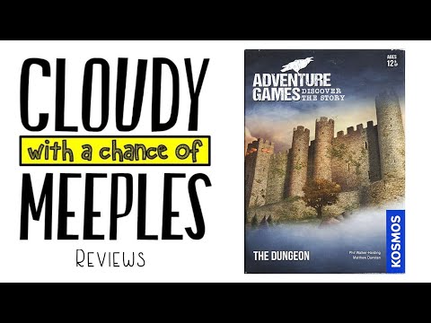 Adventure Games: The Dungeon Review - Cloudy with a Chance of Meeples