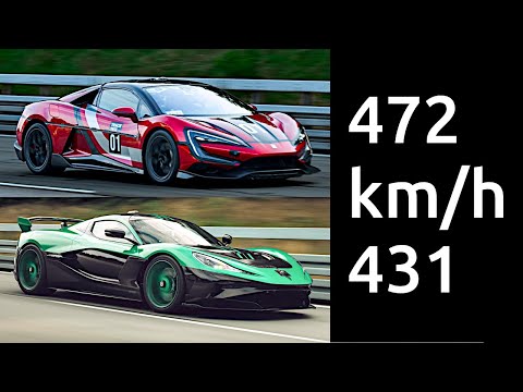 YANGWANG U9 Track Edition vs RIMAC Nevera R - Top-Speed Record Onboard Comparison