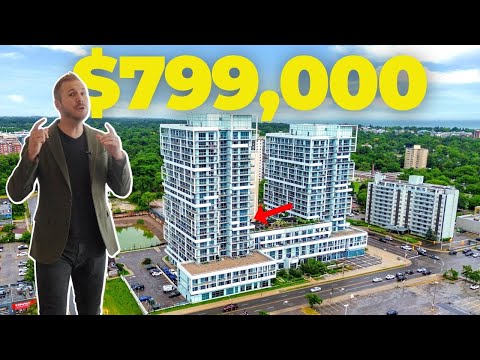 Inside a $799,000 Luxury Condo Only 5 Minutes to Downtown Oakville!