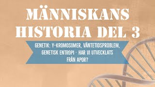 Main image for page: Video: Genetik - Har vi utvecklats från apor? - Människans historia del 3 - Poddavsnitt 4/2023